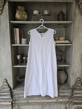 MATTA organic cotton white dress
